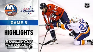 NHL Highlights | First Round, Gm5: Islanders @ Capitals - Aug. 20, 2020