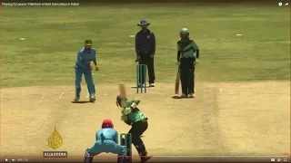 Playing for peace: Pakistani cricketers play in Kabul