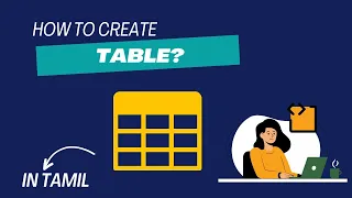 MySQL : How to create the table?