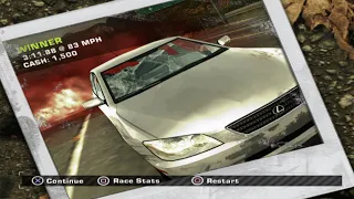 Need For Speed Most Wanted Gameplay Wins&Fail PCSX2(PS2)