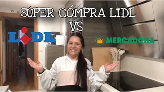 🛒Súper Compra Lidl🛒 // Comparación Real Mercadona VS Lidl Con Precios