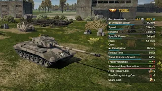 T32E1 gameplay - War Thunder mobile