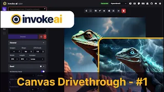 InvokeAI - Canvas Drivethrough #1