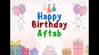 Aftab Happy Birthday | Birthday Songs with name | Birthday Reel |Janamdin | Janmdin | #Ad4beloved