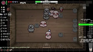 The Binding of Isaac Racing+ Season 5 Speedrun WR 1:02:21