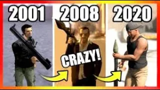 Evolution of RPG LOGIC in GTA Games (2001-2020) in just 2 minute