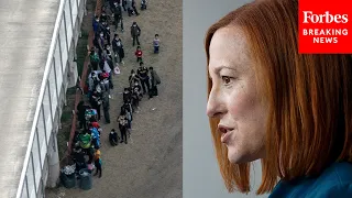 Jen Psaki clashes with reporter over number of immigrants coming into US