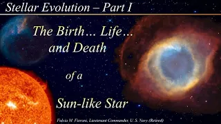 The Birth, Life and Death of a Sun-like Star (Cosmology Lecture 4)