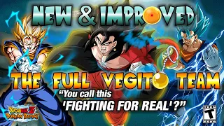 THE NEW FULL VEGITO TEAM IS AMAZING!!! SSJ4 VEGITO: A GREAT ADDITION TO AN ALREADY UNSTOPPABLE TEAM!