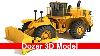 Dozer 3D Model