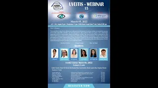 UVEITIS Webinar -15 (Pediatric Uveitis)