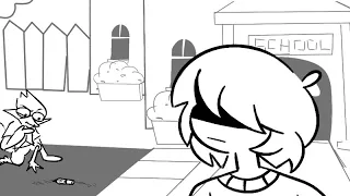 berdly finds drugs - deltarune animatic