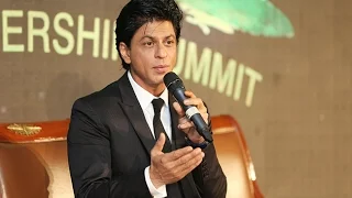 Follow the heart in Life and Leadership: Shah Rukh Khan at IIMBUE 2015