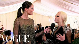 Donatella Versace Goes Punk - Vogue - Met Gala