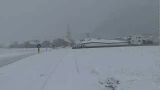 Laatsch bei Mals im Schnee - Obervinschgau