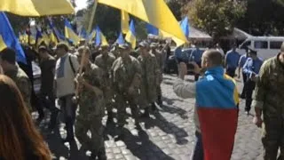 Марш націоналістів в Одесі: вимоги звільнити соратників
