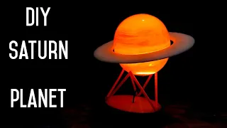 Amazing Diy idea Diy saturn planet lamp..