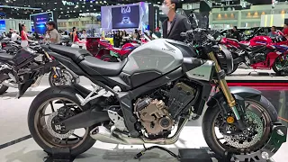 New Honda CB650R pearl smoky gray