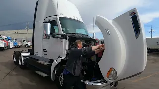 A Sneak Peak at the Kenworth T680E