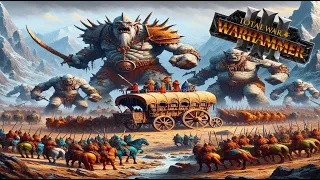 Total Warhammer 3 Cathay Episode 2: Defending Our Caravan!!!