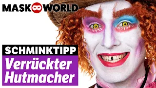 Easy Mad Hatter Makeup Tutorial from Alice in Wonderland