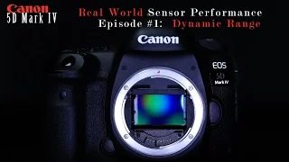 Canon 5D Mark IV Sensor | Dynamic Range