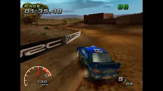 WRC: FIA World Rally Championship Arcade (PS1) Playthrough