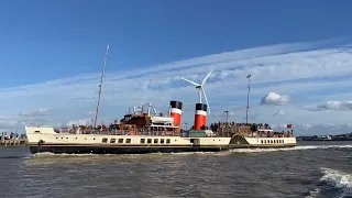 Paddle Steamer Waverley on the Thames