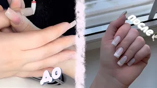 САМА делаю НОГТИ сестре *на дршку*🤍🕊️/ vnasstty🧊