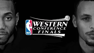 2017 NBA Playoffs WCF Warriors vs Spurs Game 1 NBA on ABC Intro