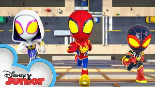 Marvel's Spidey and his Amazing Friends Theme Song (Web-Spinners Version) | @disneyjunior