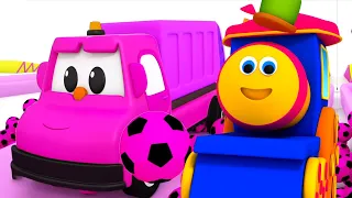 bob den zug | Farben mit Fußbällen | Kindervideo | Bob Fun Series | Learn colors With Soccer Ball