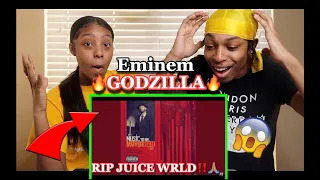 Eminem GODZILLA (feat. Juice WRLD*(REACTION!!) Two Legends In One Song!!