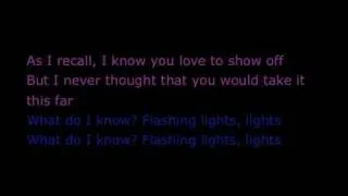 flashing lights-kanye west Explicit version