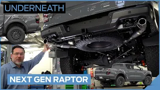 Underneath the Next Gen Raptor plus full features tour