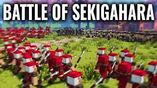 MINECRAFT - BATTLE OF SEKIGAHARA | Samurai Era