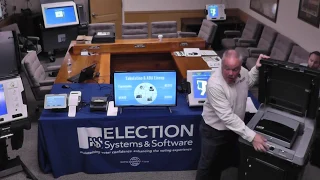 6/20/18 Voting Machine Demo-ES & S Voting