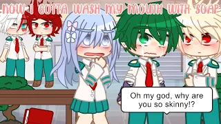 “Now I gotta wash my mouth out with soap” | meme | BkDk | Deku angst | Mha |