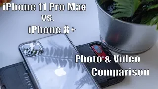 iPhone 11 Pro Max & iPhone 8+: Camera Comparison (incl. Photo and Video)