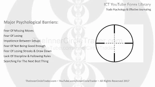 ICT Forex - Trade Psychology & Effective Journaling