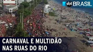 Carnaval no Rio de Janeiro tem desfiles de quase 50 blocos | SBT Brasil (18/02/23)