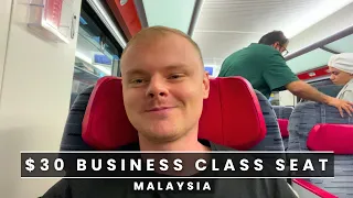 What A Deal! Business Class on Malaysia's KTM Train (KL to Penang)