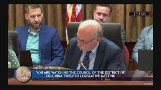 DC Council crime bill passes 12-1
