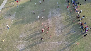 Drone view Jets Vs. 49ers' 10U...  4/26/24