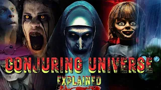 The Conjuring Universe COMPLETE STORY(REALFOOTAGE INCLUDED) |Explained in HINDI |
