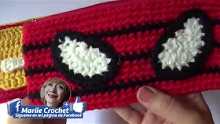 IronMan y SpiderMan  Estucheras Tejidas a Crochet