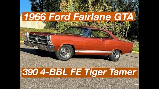 1966 Fairlane GTA: Ford's 390-Cube Tiger Tamer