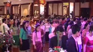 Lao Dancing (In wedding party)