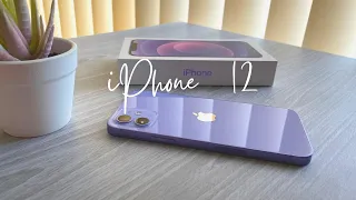 Purple iPhone 12 Unboxing 💜