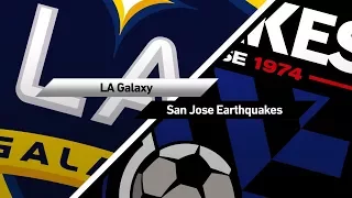 Highlights: LA Galaxy vs. San Jose Earthquakes | August 27, 2017